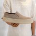 Men's Thick Soled Low Rise Shoe With Anti Suede Loafers, Fashionable British Style, Lazy One Foot Leather Shoes Trend_vogvips.com