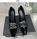 French Style For Women 2022 New Elegant Black Square Toe High Heel Pumps Fashion Versatile Patent Leather Stiletto Heels_vogvips.com