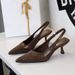 High Heel Sandals Women High Heels Women S Elegant Pointed Toe High Heel Sandals Sexy Stiletto Pump With Open Back Ankle Strap For Party Evening And_vogvips.com