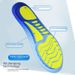 4d Poop Feeling Insole Men's And Women's Super Soft Elastic Latex Long Standing Arch Support Sports Shock Absorption Sweat Absorption Deodorant Milita_vogvips.com