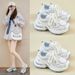 Daddy Shoes Female Student Sports Running Casual Shoes Platform Heightening Shoes_vogvips.com