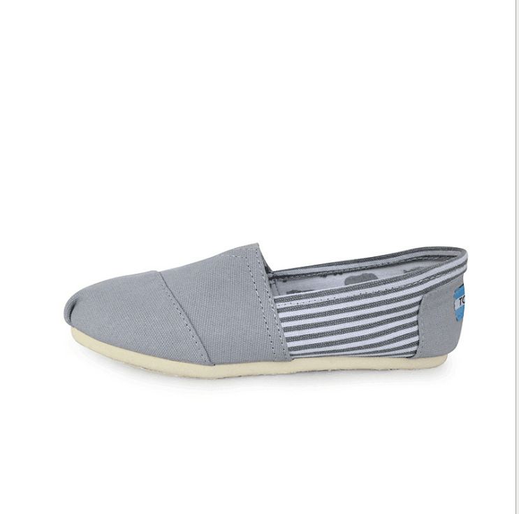 Men’s Shoes Tom Thomas Cloth Shoes Lazy One Step Solid Color Flat Casual Shoes Men And Women Shoes Slip On Casual Cloth Shoes Single Shoes_vogvips.com