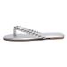 Fairy Style Simple Flat Toe Clip-On For Women Summer Outdoor French Metal High-End Vacation Beach Sandals_vogvips.com