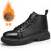European Warm Series Mid-Top Martin British Style Cotton High Quality 2025 Autumn Winter New Men's Boots_vogvips.com