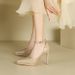 MTX 1088-19 Closed Hollow Velvet Waterproof Platform Sandals For Women 2025 Summer New Pointed Toe Stiletto High Heels_vogvips.com