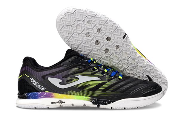 Low With Flat Heel Shock-absorbing Suitable Anti-slip Sole For Indoor Use To Durable Resistant Twisting JOMA IC Football Shoes_vogvips.com