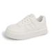 White Shoes New Version Female Student Thick Bottom Heightening Sports Shoes Casual Street Shooting G7701_vogvips.com