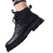 European Warm Series Men's Martin Winter High-top British Black With Fleece Lining Warm Cotton Shoes American Style Leather Boots_vogvips.com