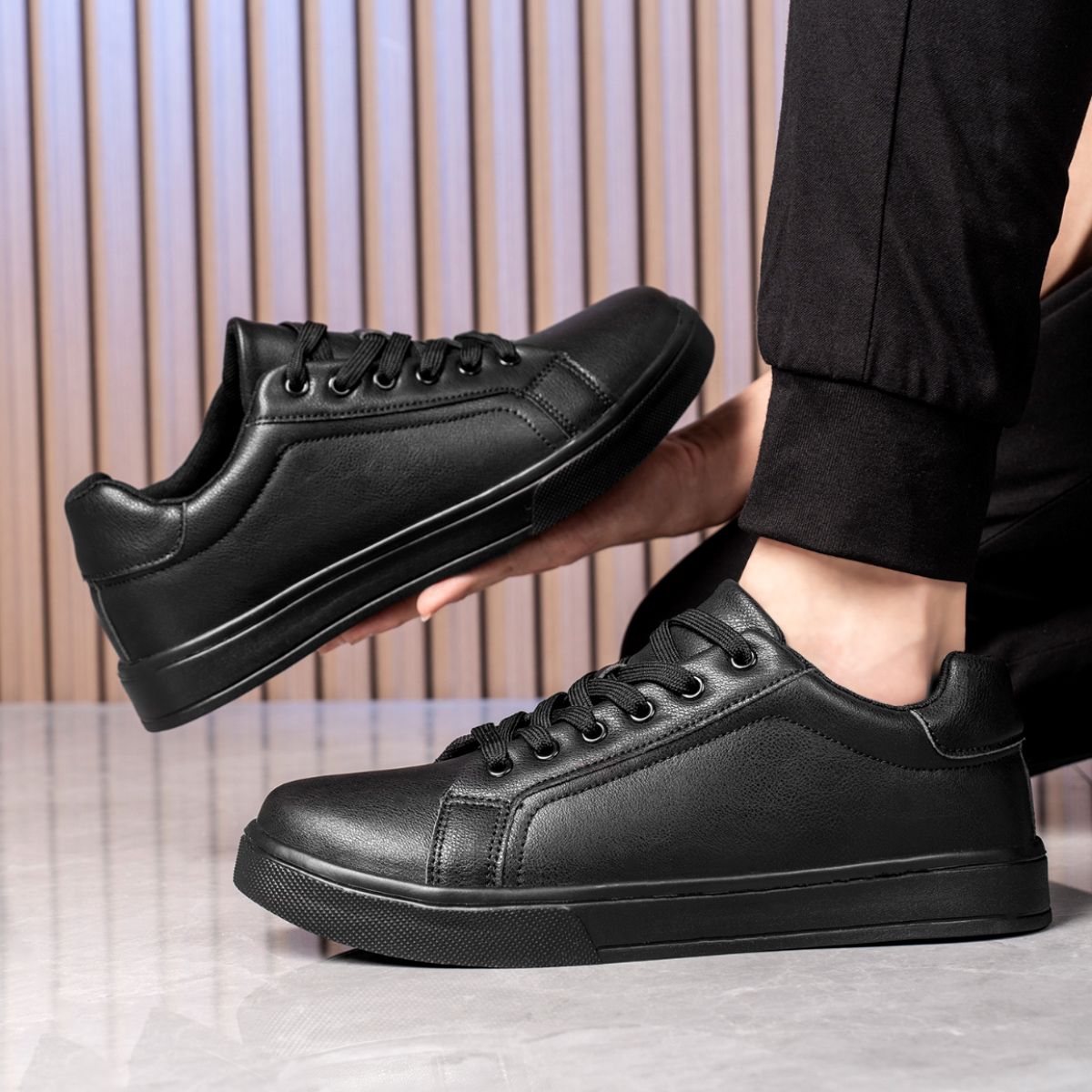 Men Casual Breathable White Sneakers Fashion Driving Walking Tennis Shoes For Male Skate Flats_vogvips.com