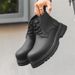 Large Size American High-top Tooling Boots Men's Martin Boots High Street Thick-soled Heightening Retro Short Boots_vogvips.com