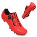 New Style Cycling Shoes With Locks, Double Buckle Lock Shoes, Men's And Women's Road Bicycle Power Shoes, Hard Bottom Mountain Bike Rubber Bottom_vogvips.com