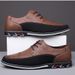Men's Brogue Leather Shoes Business Casual Oxford Shoes With Comfortable Sole_vogvips.com