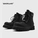 European Warm Series Frosted Top Layer Leather Thick Yellow Martin Boots Outdoor Unique Sole Casual Men's Autumn Winter Versatile Trendy_vogvips.com