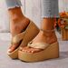 Summer New Style Plus Size Platform Flip Flops Women's Shoes European And American Style_vogvips.com