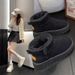 Outdoor Warm Snow New Autumn And Winter Models, Height-increasing, Thickened High-top Boots, Fleece-lined, Cold-proof_vogvips.com