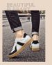 Retro Leather Color Matching Platorm Casual Sports Board Shoes Dexun Xiaobai Breathable Black And White Men's Shoes_vogvips.com