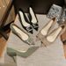 Green Fairy-style High-heeled For Women, Summer Stiletto, 2025 New Model, Internet Celebrity Design, Niche Socialite_vogvips.com