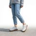 Casual Flat Running Sneakers Large Size Women's Shoes Comfortable And Lightweight Retro College Style_vogvips.com