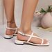 2025 Autumn New Style Clip-Toe Strap Thick-Heeled Versatile Sandals Direct From Manufacturer For Foreign Trade And_vogvips.com