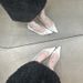 2025 Kitten Heel Elegant French Style Dress Shoes With Pointed Toe Black Shiny Rhinestone Stiletto High Heels For Women_vogvips.com
