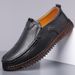 Men's 2025 Spring New Soft Leather Versatile Casual Shoes With Cowhide Sole Loafers For Men_vogvips.com