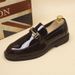 Spring And Summer New Korean Edition Pointed With One Step, High Height Men's Shoes, Bright Leather Trendy Casual_vogvips.com