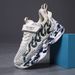 Boys Shoes Sneakers New Flame Fly Mesh Top All Match Fashion Boys Sneakers_vogvips.com
