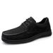 Men's Shoes Outdoor Tooling Shoes Handmade Casual Shoes Low-top Leather Frosted Leather Shoes Lace-up Shoes_vogvips.com