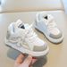 Clearance Children's Sports 2026 Spring And Autumn Boys' Casual Sneakers High-Top Girls' White Shoes Baby Loafers_vogvips.com