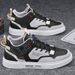 Spring Men's Shoes New High Top Casual Shoes Men's Trendy All match Shoes Men's Soft soled Sports Shoes Trendy Shoes_vogvips.com