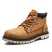 Men's High-top Shoes Leece Warm Short Boots Wear-resistant Casual Martin Boots Men's Shoes_vogvips.com