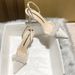 French Style Transparent Pointed Toe Stiletto High Heels 2025 New Closed-Toe Sandals For Women Spring Summer Small Heel_vogvips.com