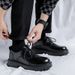 Business Dress For Men 2025 New Wedding Groom Derby Shoes British Same Style_vogvips.com