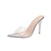 Transparent High Heel Sandals Women's Summer New Fashion Stiletto Pointed Toe Sexy Open Toe Thong Sandals For Outdoor Wear_vogvips.com