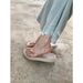 Stunning Women's Summer Flip-flops Outdoor Wear, Thick-soled, Suitable For The Beach, Height-increasing, Slip-resistant_vogvips.com