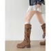 Post-apocalyptic Style For Women 2025 New Autumn Over-the-Knee Riding Thick Heel Genuine Leather Slouchy Long Boots_vogvips.com
