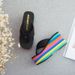 Women's Shoes Summer Rainbow Thick Soled Sandals Super High Heel Flip Flops Women's Colorful Spring Women's Shoes Casual Beach Flip Flops_vogvips.com