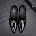 Chic Leather Pointed Toe European Version, Cowhide Single Shoes, Fashionable Design. Work Attire_vogvips.com