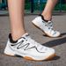 New Sports For Men And Women, Low-Top Lace-Up Thick-Soled Anti-Slip Table Tennis Shoes, Badminton Shoes_vogvips.com