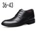 Men's Shoes Inner Height Increase Dress Lace-up Workplace Tooling Leather Shoes Round Head Shallow Mouth Shoes_vogvips.com