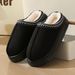 New Autumn Winter Lace Fashion For Men And Women Couples Indoor Outdoor Warm Cotton Slippers_vogvips.com