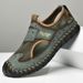 Men's Summer Beach Shoes With Soft Soles, Breathable, Casual Slip-Ons, Protective Toe, Men's Sandals With Holes_vogvips.com