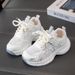Children's White Sneakers, Lightweight Mesh Performance Girls' Sports New Summer Models, Student Running Sh, Boys'_vogvips.com