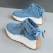 Designer High Top Denim Female Girls Students Canvas Shoes For Women Lace Up Platform Sneakers_vogvips.com