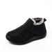 Cross-Border In-Stock Women's Foreign Trade Large Size 36-47 Warm Soft Sole Waterproof Shoes Snow Cotton Men's_vogvips.com