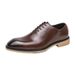 Euro Step 2025 Spring And Autumn New Floral Brogue British Business Formal For Men Lace-up Leather Shoes_vogvips.com