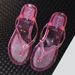 New Transparent Women's Flip Flops_vogvips.com