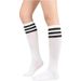 RMSWEETYIL Striped For Women Kawaii Cute Sexy Goth Lolita Long Tall Knee High Sport Athletic Knit Socks_vogvips.com