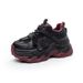 Trendy Dad For Women 2025 Autumn Winter New Thick Sole Hidden Heel Casual Versatile Color Block Rhinestone Sports Shoes_vogvips.com