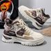 High-Top Men's Winter Fleece Warm And Cold-Resistant Cotton Shoes With Leather Surface Men's Outdoor Anti-Slip And Water_vogvips.com